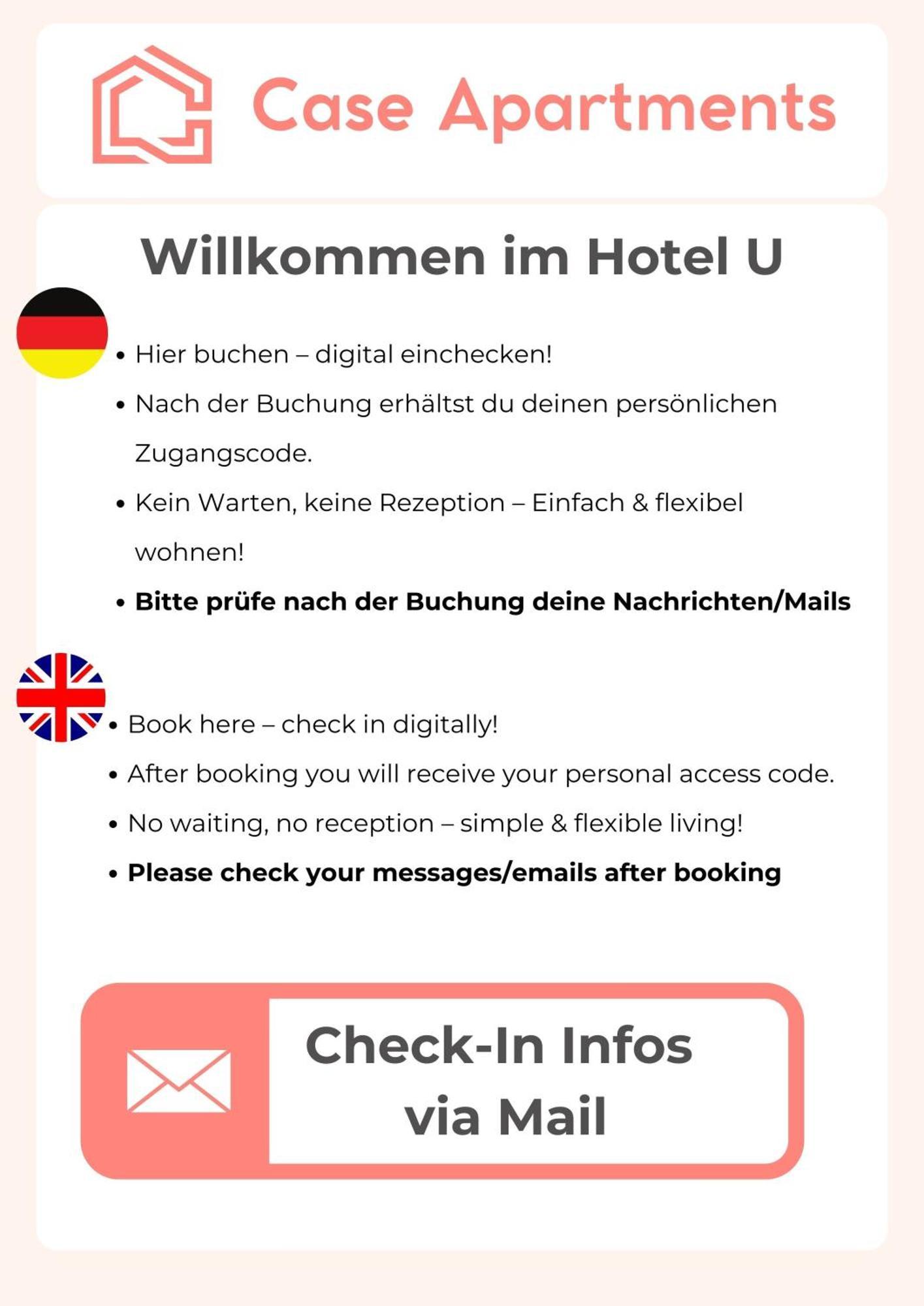 Hotel U Muelheim Free Parking Highspeed Wifi Mülheim an der Ruhr Екстериор снимка